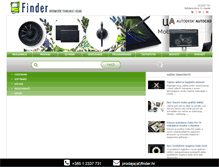 Tablet Screenshot of finder.hr