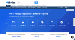 Desktop Screenshot of finder.com