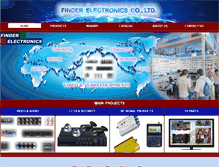 Tablet Screenshot of finder.com.cn